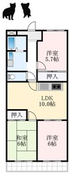 エクセル深井の物件間取画像